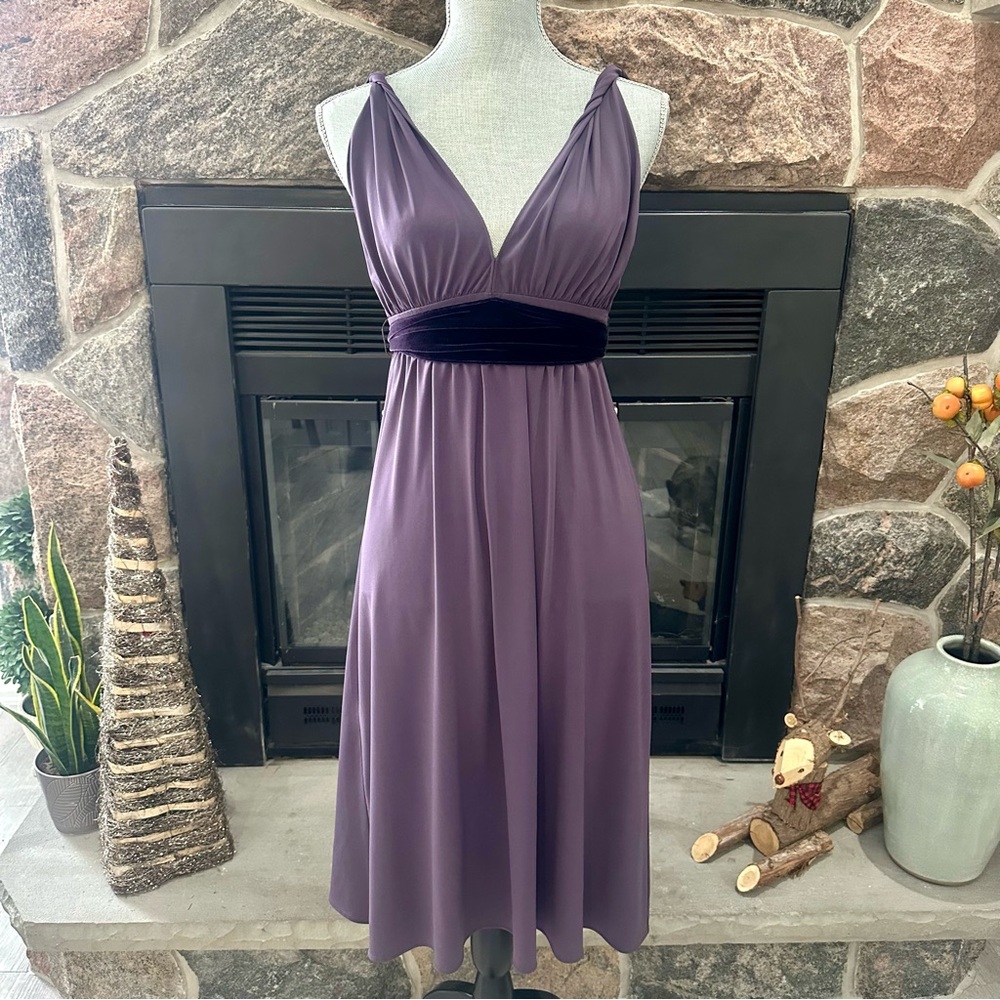 Vintage Vera Wang Silk Blend Dress - Picture 9 of 9